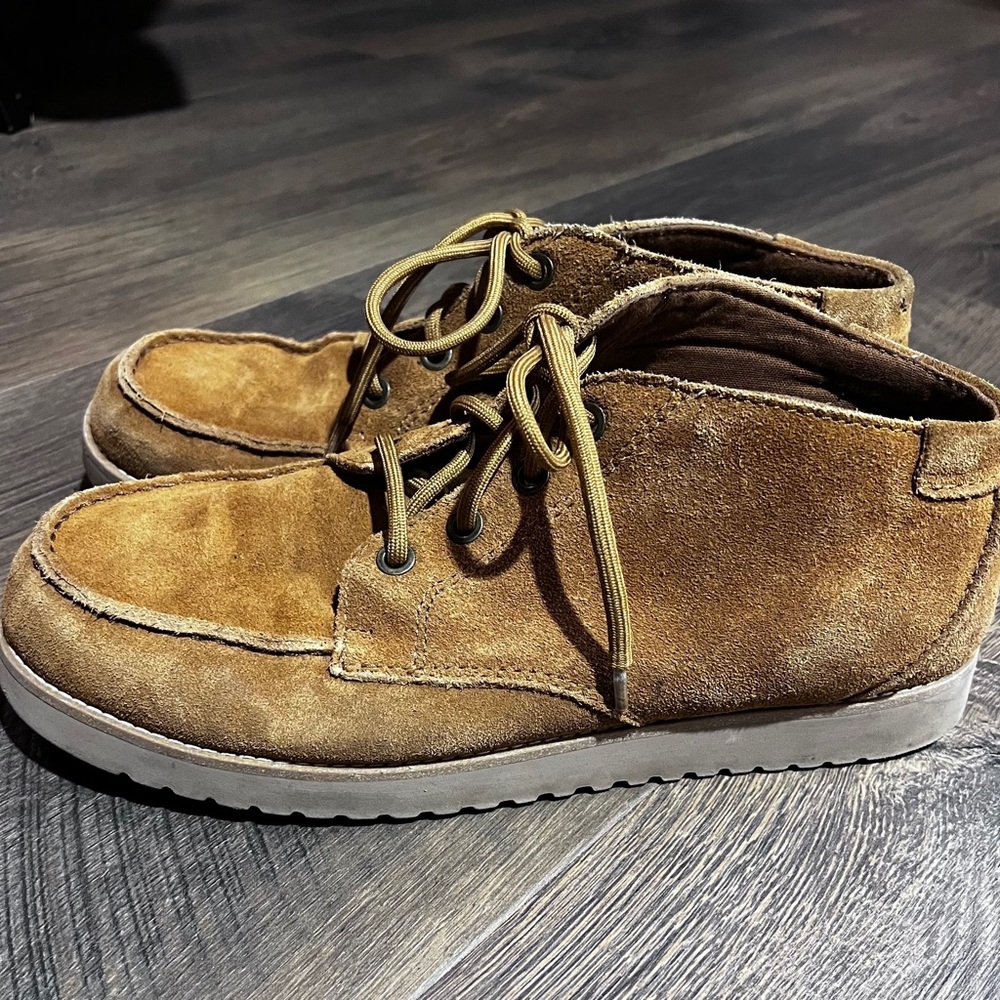 Brown Suede Ankle Boots
